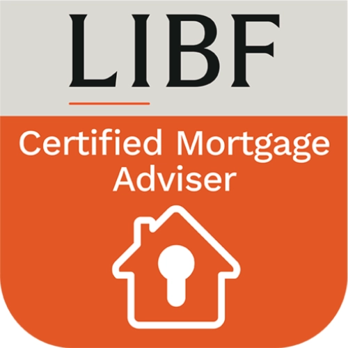 LIBF Certified Mortgage Adviser badge representing trusted home loan advice.